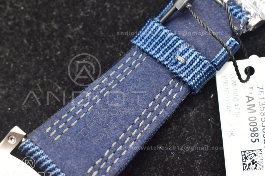 P NY Submersible 997 TI Tit VSF PAM985 Mike Timeless Blue Horn 0725